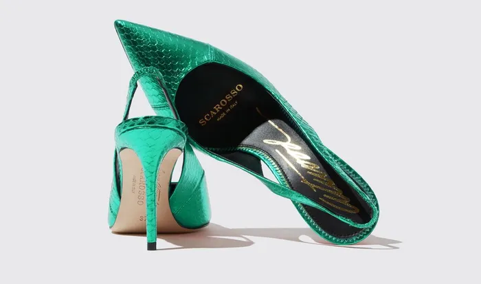 Scarosso Pumps Sutton Green Elaphe Green 8211 Elaphe 8211 Women