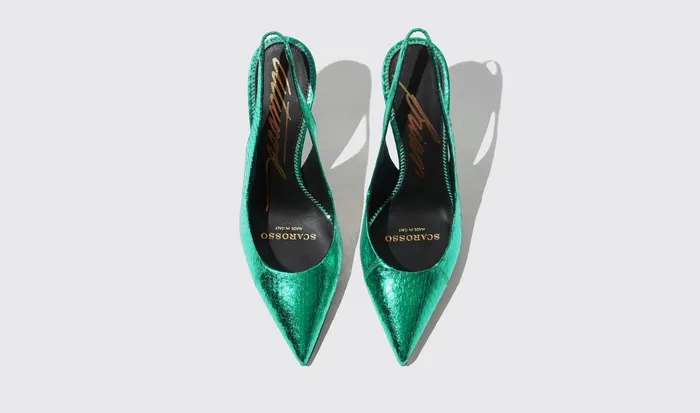 Scarosso Pumps Sutton Green Elaphe Green 8211 Elaphe 8211 Women