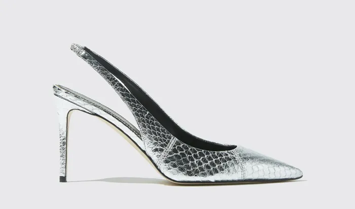 Scarosso Pumps Sutton Silver Elaphe Silver 8211 Elaphe 8211 Women