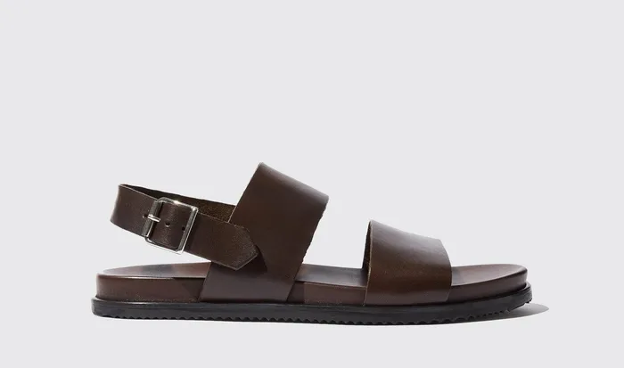 Scarosso Sandals Antonio Moro Brown Calf 8211 Men