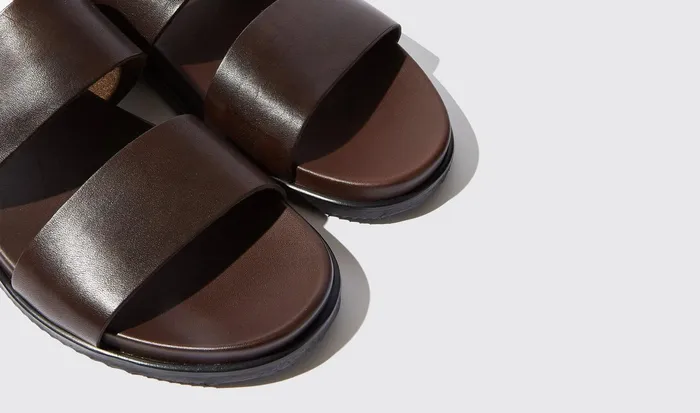 Scarosso Sandals Antonio Moro Brown Calf 8211 Men