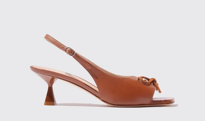 Scarosso Sandals Bella Chestnut Chestnut 8211 Calf 8211 Women