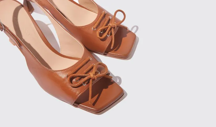 Scarosso Sandals Bella Chestnut Chestnut 8211 Calf 8211 Women
