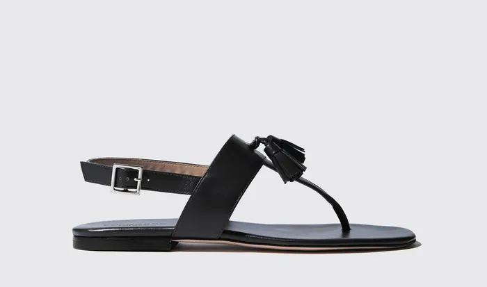 Scarosso Sandals Emma Nera Black 8211 Calf 8211 Women