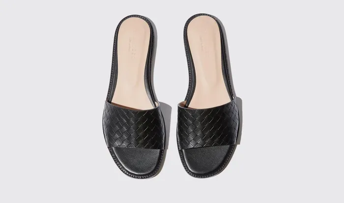 Scarosso Sandals Federica Nera Black 8211 Calf 8211 Women