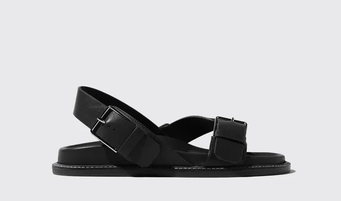 Scarosso Sandals Hailey Black Black 8211 Calf 8211 Women