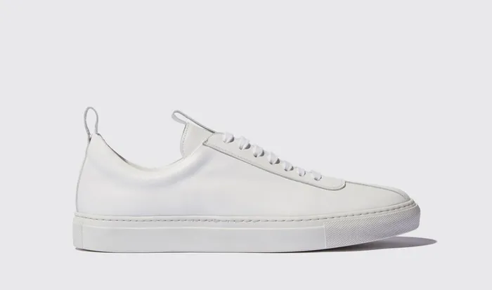 Scarosso Sneakers Andy White White 8211 Calf 8211 Men