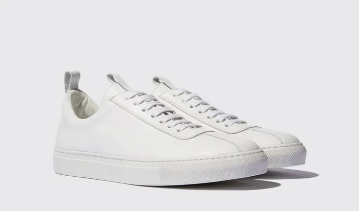 Scarosso Sneakers Andy White White 8211 Calf 8211 Men