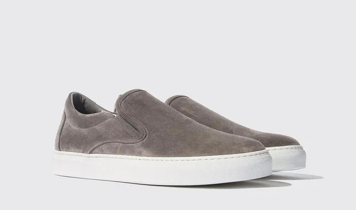 Scarosso Sneakers Filippo Grigio Scamosciato Grey 8211 Suede 8211 Men