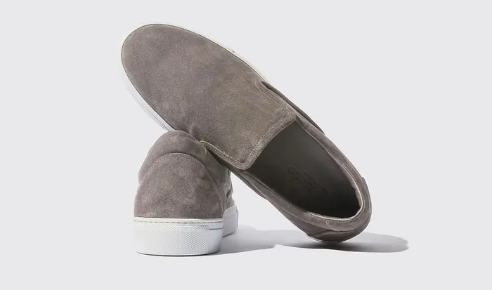 Scarosso Sneakers Filippo Grigio Scamosciato Grey 8211 Suede 8211 Men