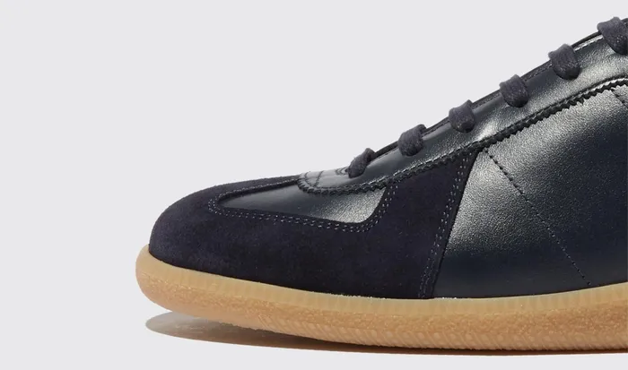Scarosso Sneakers Hans Blue Blue 8211 Calf 8211 Men