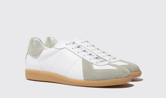 Scarosso Sneakers Hans White White 8211 Calf 8211 Men