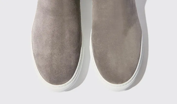 Scarosso Sneakers Tommaso Grigio Scamosciato Grey 8211 Suede 8211 Men