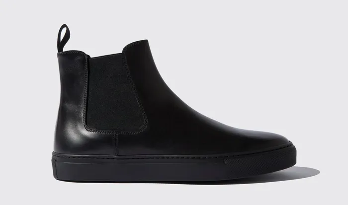 Scarosso Sneakers Tommaso Nero Intenso Black Black 8211 Calf 8211 Men