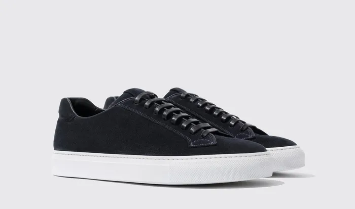 Scarosso Sneakers Ugo Abisso Scamosciato Blue 8211 Suede 8211 Men