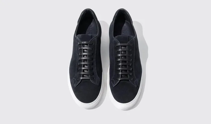 Scarosso Sneakers Ugo Abisso Scamosciato Blue 8211 Suede 8211 Men