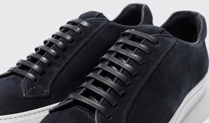 Scarosso Sneakers Ugo Abisso Scamosciato Blue 8211 Suede 8211 Men