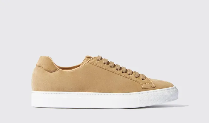 Scarosso Sneakers Ugo Beige Scamosciato Beige 8211 Suede 8211 Men
