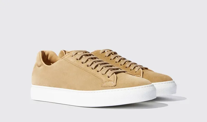 Scarosso Sneakers Ugo Beige Scamosciato Beige 8211 Suede 8211 Men