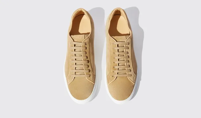 Scarosso Sneakers Ugo Beige Scamosciato Beige 8211 Suede 8211 Men