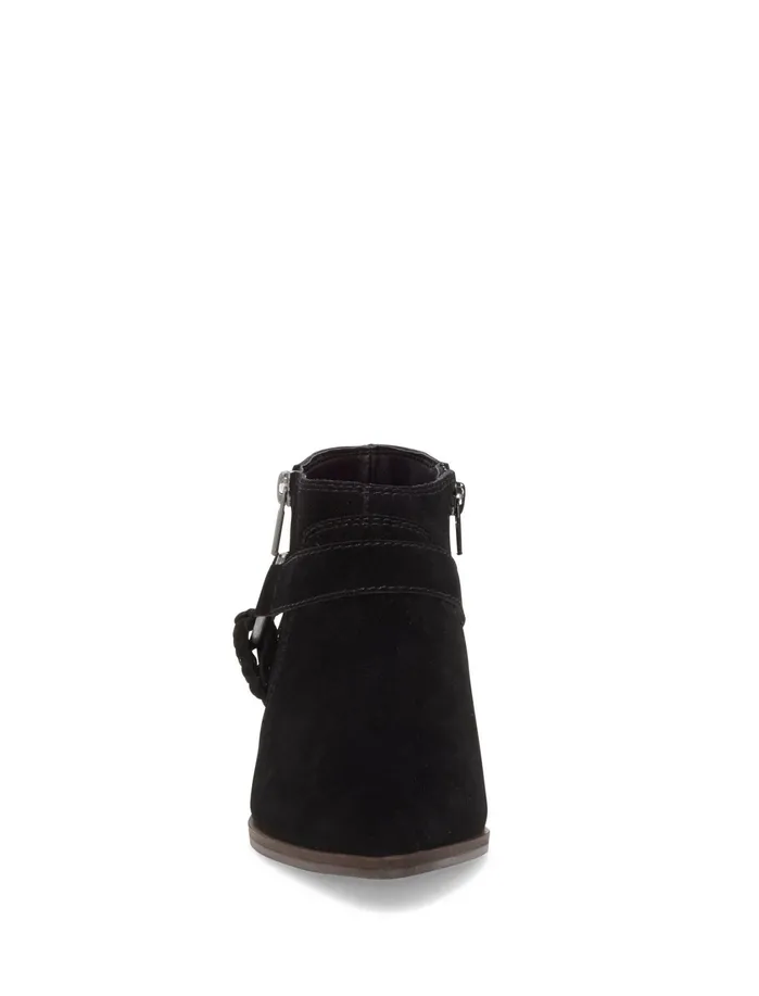Shoes Women Lucky Brand Enitha Suede Bootie Black