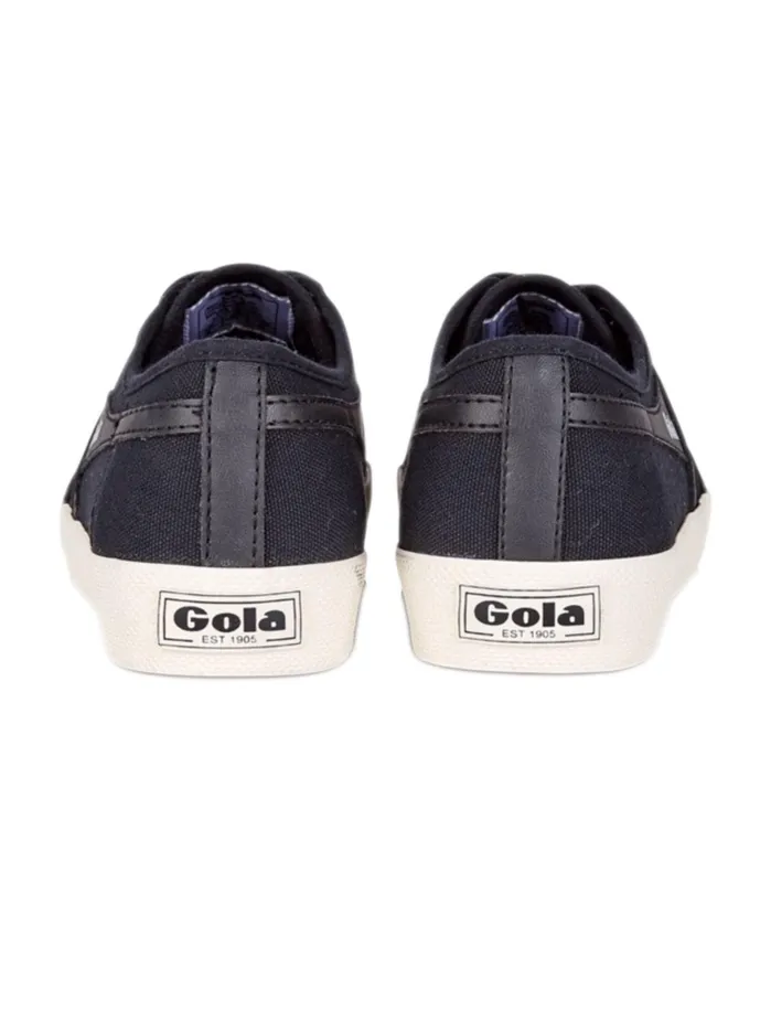 Shoes Women Lucky Brand Gola Coaster Canvas Sneaker Blackwhite