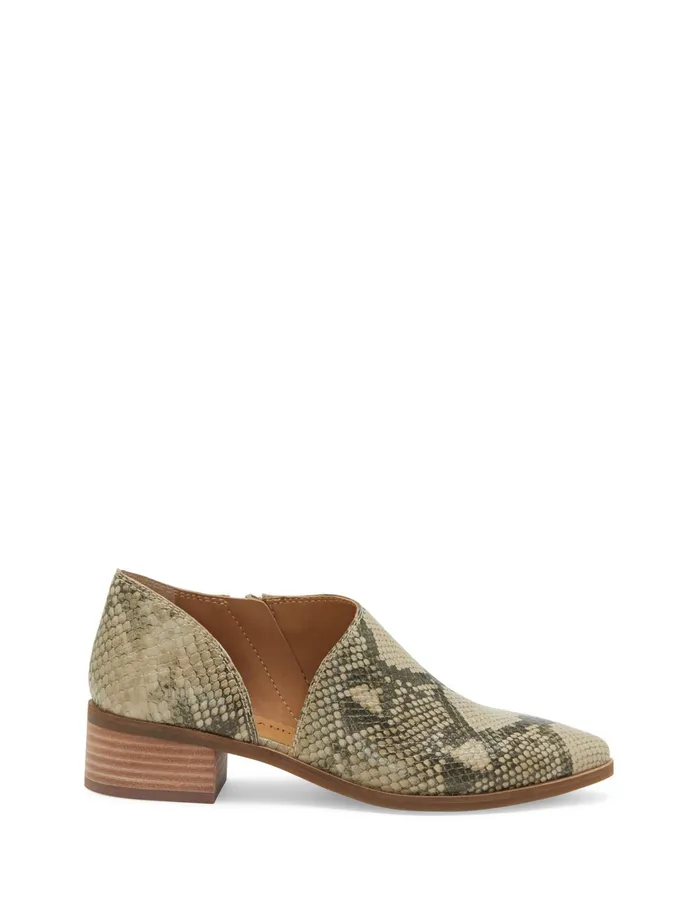 Shoes Women Lucky Brand Kenri Leather Bootie Light Grey