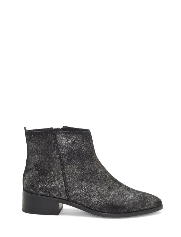 Shoes Women Lucky Brand Lenree2 Calf Hair Bootie Silver
