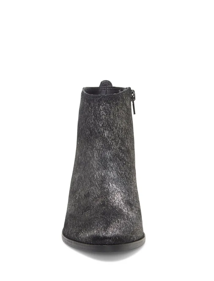 Shoes Women Lucky Brand Lenree2 Calf Hair Bootie Silver