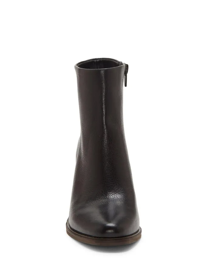 Shoes Women Lucky Brand Rylah Leather Bootie Black