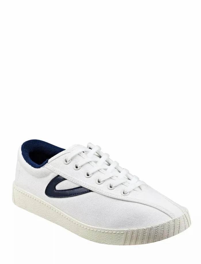 Shoes Women Lucky Brand Tretorn Nylite Canvas Sneaker Whiteblue