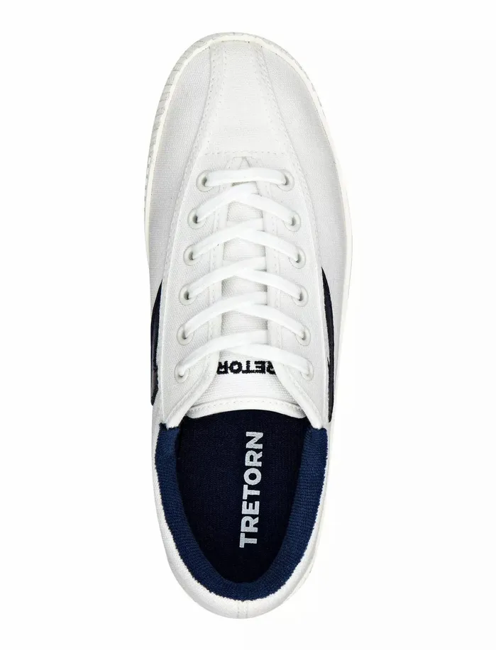 Shoes Women Lucky Brand Tretorn Nylite Canvas Sneaker Whiteblue