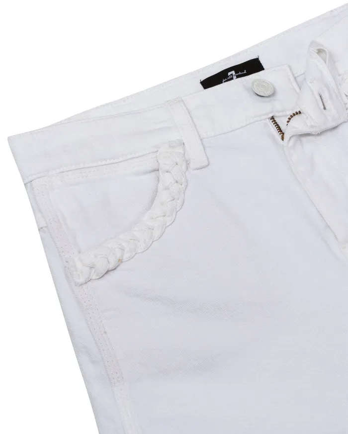 Shorts 038 Skirts Women 7 For All Mankind Boyfriend Bermuda Short In Prince Street