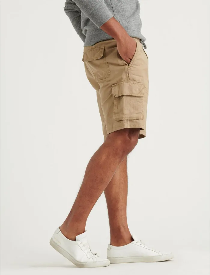 Shorts Men Lucky Brand Laguna Linen Cargo Short Montys Khaki