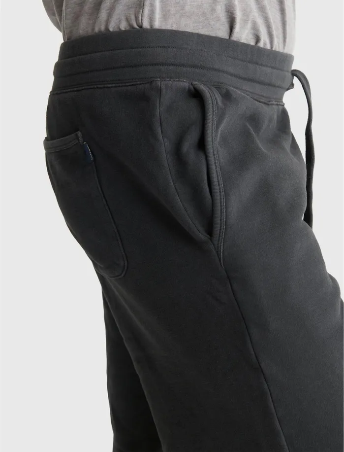 Shorts Men Lucky Brand Sueded Fleece Terry Short Raven