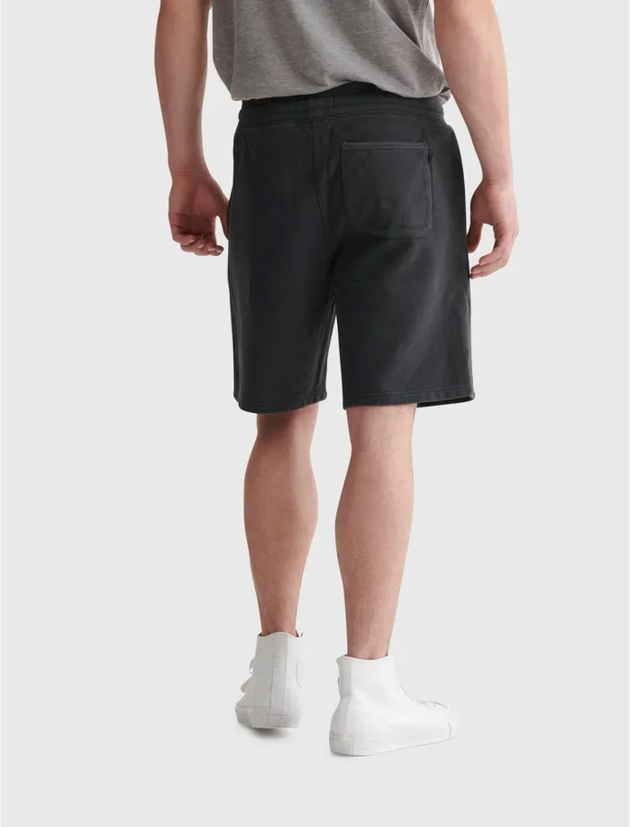 Shorts Men Lucky Brand Sueded Fleece Terry Short Raven