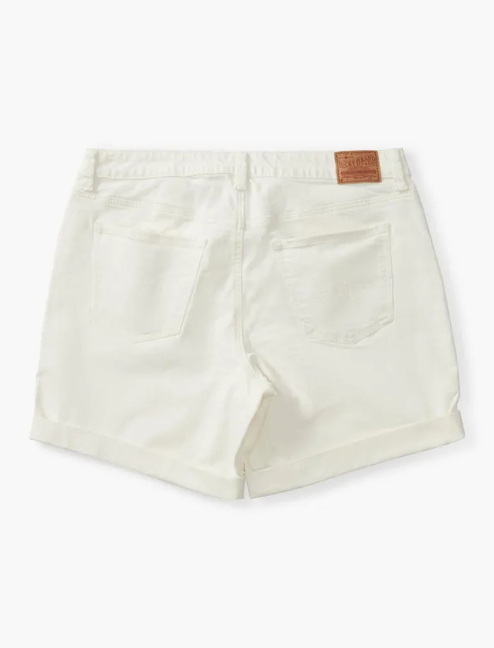 Shorts Women Lucky Brand Georgia Short Clean Whitect