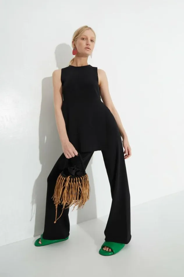 Simon Miller Bottoms Knits By Jabber Pant In Black Black 8211 Shop