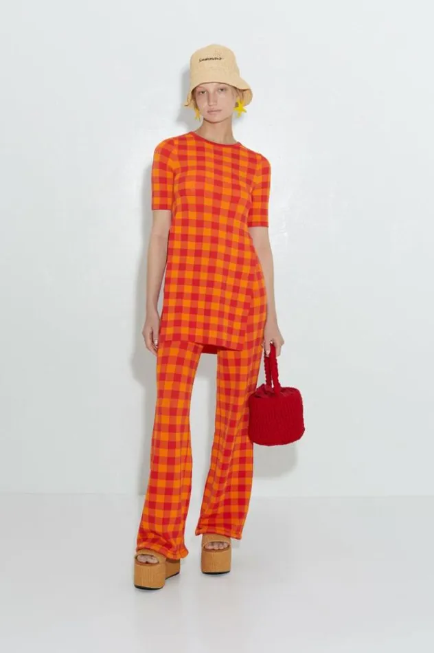 Simon Miller Bottoms Knits By Jabber Pant In Retro Red Gingham Retro Red Gingham 8211 Shop Simon Miller Bottoms Knits By Jabber Pant In Retro Red Gingham Retro Red Gingham 8211 Shop