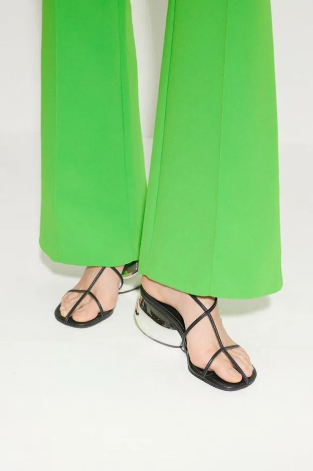 Simon Miller Bottoms Zypresse Crepe Pants In Gummy Green Gummy Green 8211 Shop
