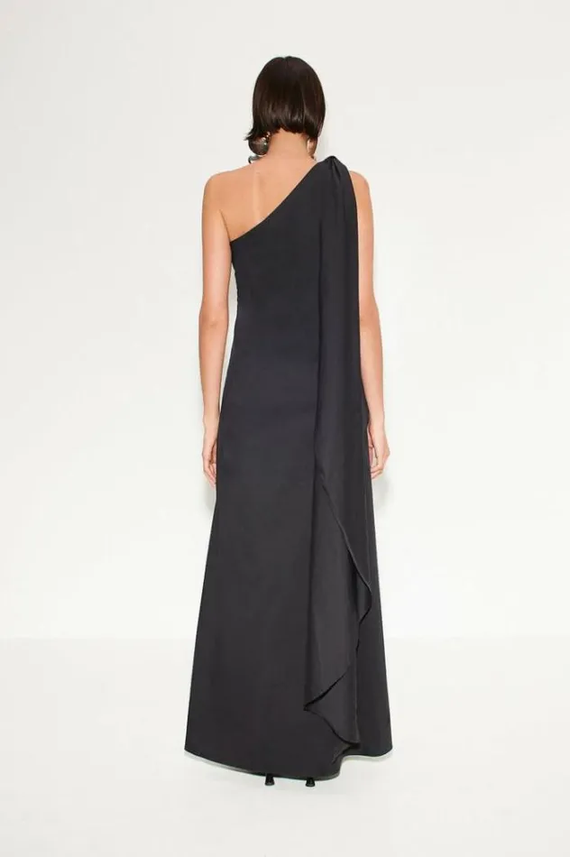 Simon Miller Dresses Dune Poplin Gown In Black Black 8211 Shop