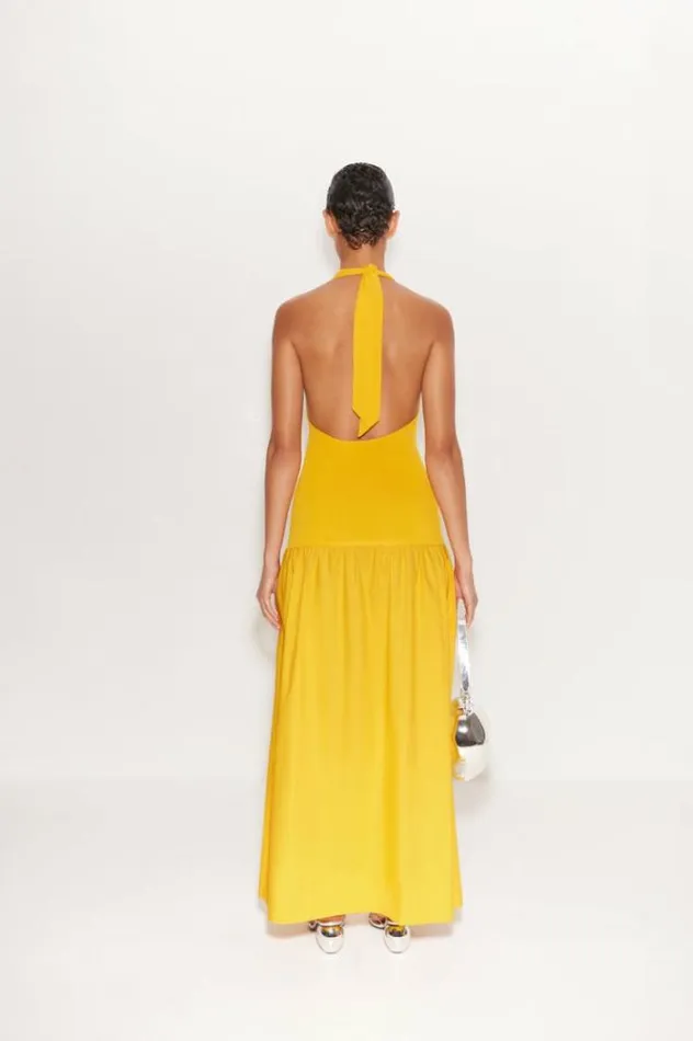 Simon Miller Dresses Junjo Combo Dress In Sherbert Orange Sherbert Orange 8211 Shop