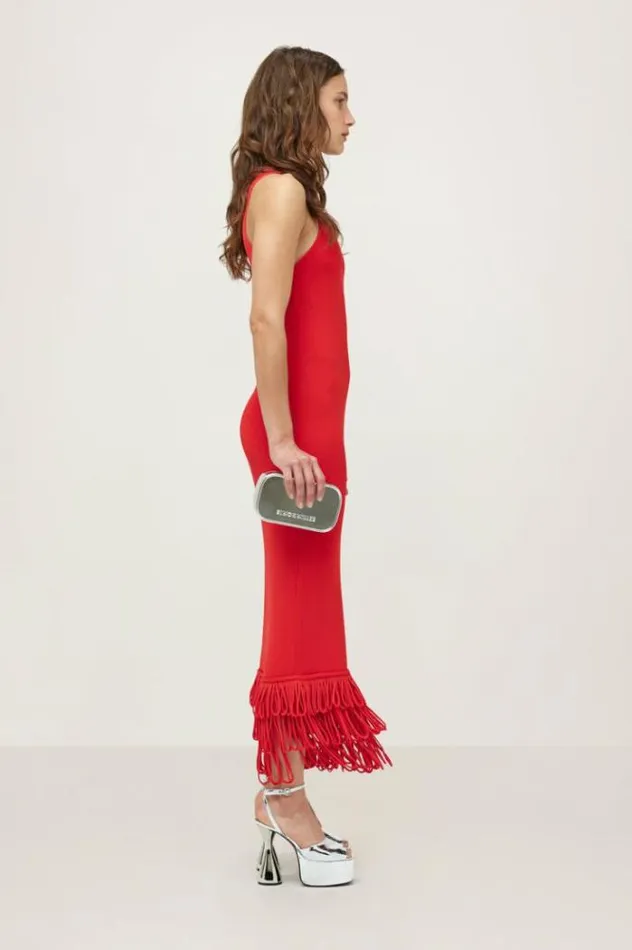 Simon Miller Dresses Knits By Albers Dress In Cherry Cherry 8211 Shop