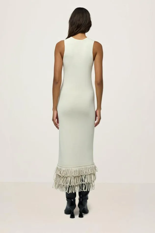 Simon Miller Dresses Knits By Albers Dress In Ecru Ecru 8211 Shop