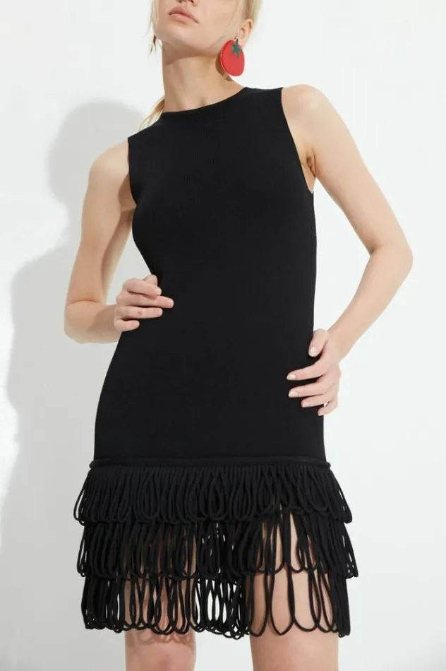 Simon Miller Dresses Knits By Albers Mini Dress In Black Black 8211 Shop