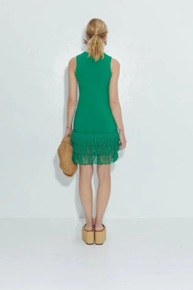 Simon Miller Dresses Knits By Albers Mini Dress In Gummy Green Gummy Green 8211 Shop