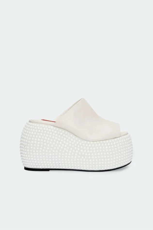 Simon Miller Platforms Bubble Wedge In Macadamia Pearl Macadamia Pearl 8211 Shop