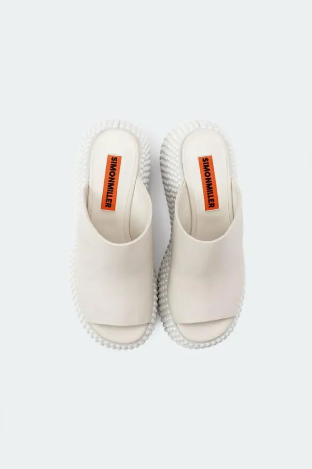 Simon Miller Platforms Bubble Wedge In Macadamia Pearl Macadamia Pearl 8211 Shop