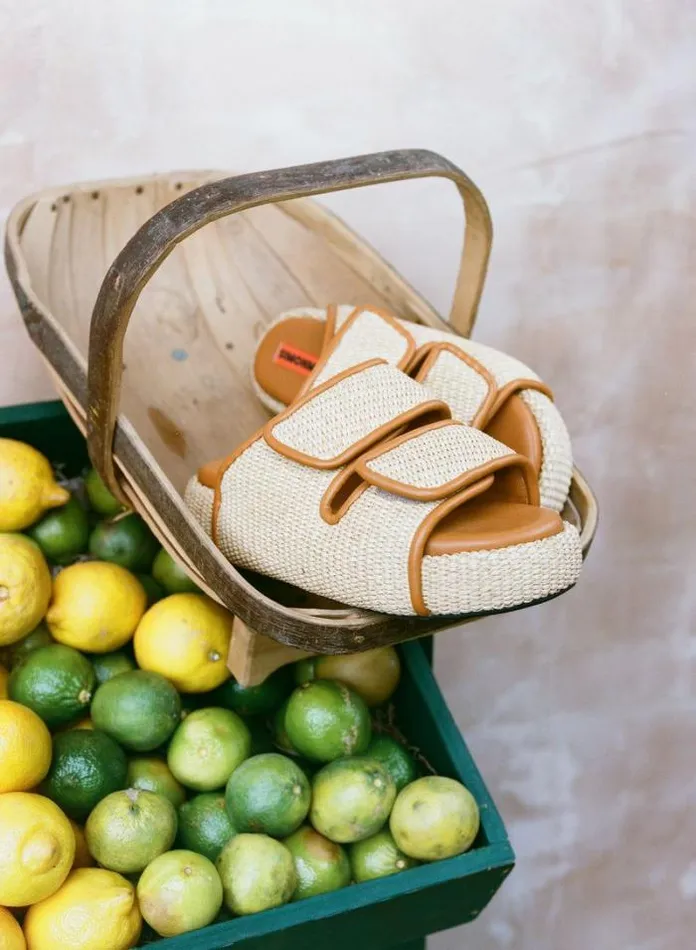 Simon Miller Sandals Cro Slide In Natural Raffia Natural Raffia 8211 Shop