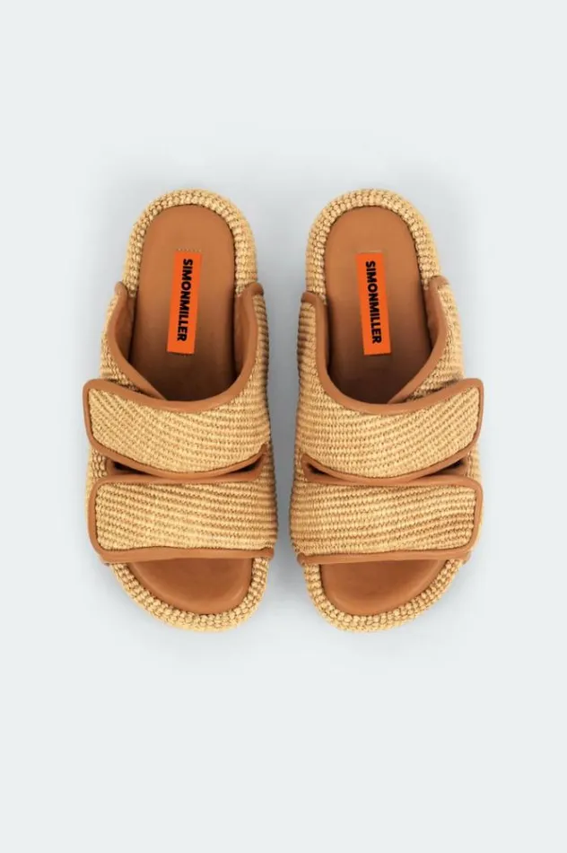 Simon Miller Sandals Cro Slide In Natural Raffia Natural Raffia 8211 Shop